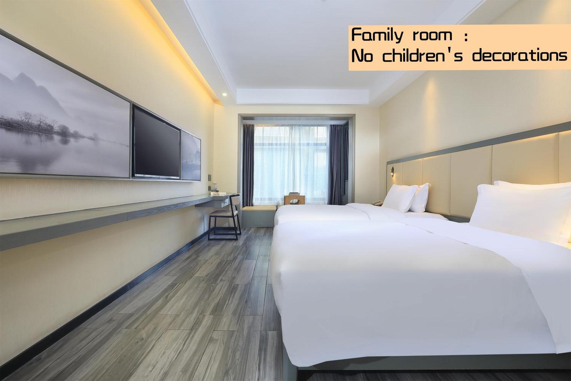 Wing Hotel Guilin - Central Square Стая снимка